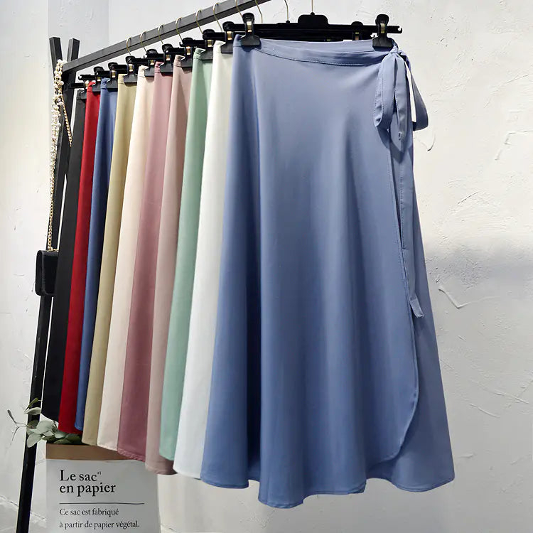 Chiffon Midi Skirt