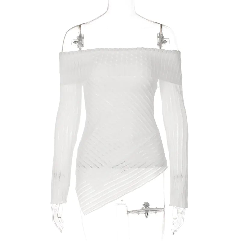 Rhinestone Mesh Dress