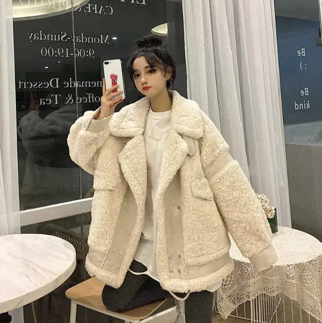 Faux Fur Teddy Coat