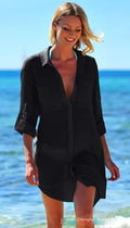 Oversized V-Neck Top