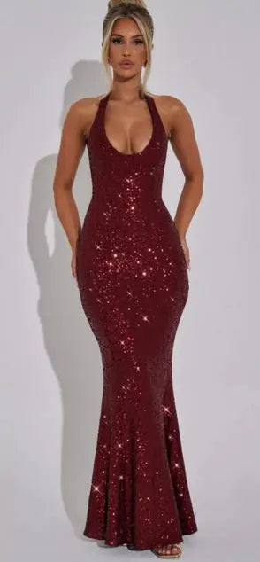 Solid Color Cape Dress