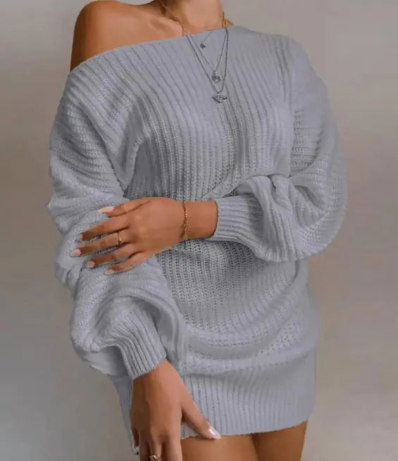 Schulterfreies Langes Kleid