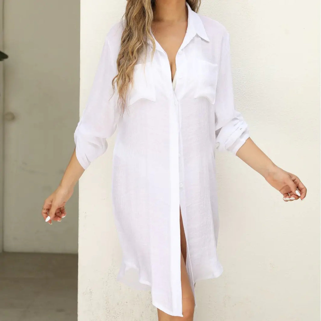 Oversized V-Neck Top